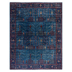 Light Blue Traditional Serapi Wool Rug - 9'3" x 11'10"