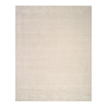 Solid Linen Art Silk Blend Rug