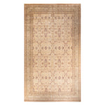 Beige Traditional Mogul Wool Rug - 9'2" x 16'4"