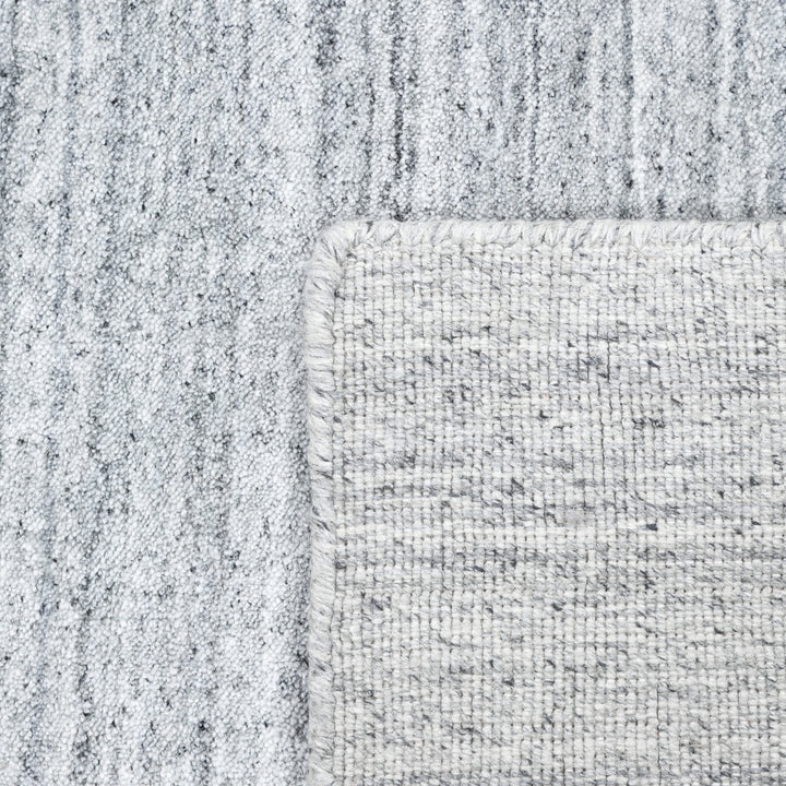 Textured Wool Art Silk Blend Rug Grey / 8' x 10'