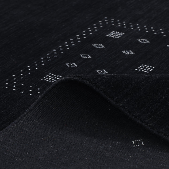 Transitional Wool Rug Black / 8' x 10'