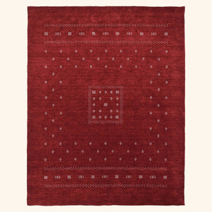 Transitional Wool Rug Blue / 9' x 12' - hover