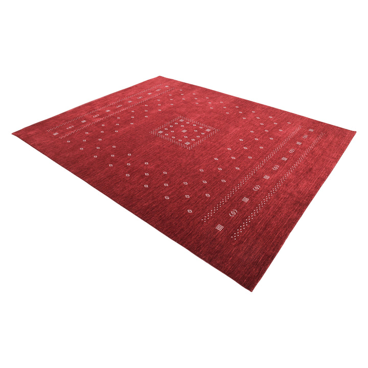 Transitional Wool Rug Red / 8' x 10'