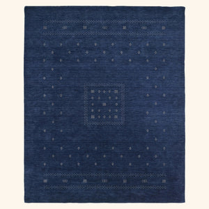 Transitional Wool Rug Blue / 9' x 12'