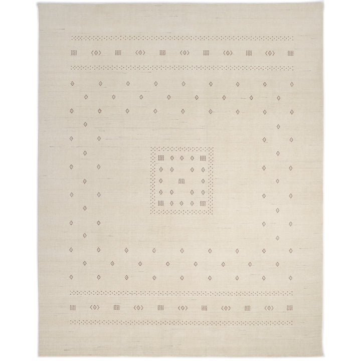 Transitional Indo Gabbeh Wool Rug