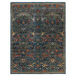 Light Blue Traditional Serapi Wool Rug - 9' x 11'9"