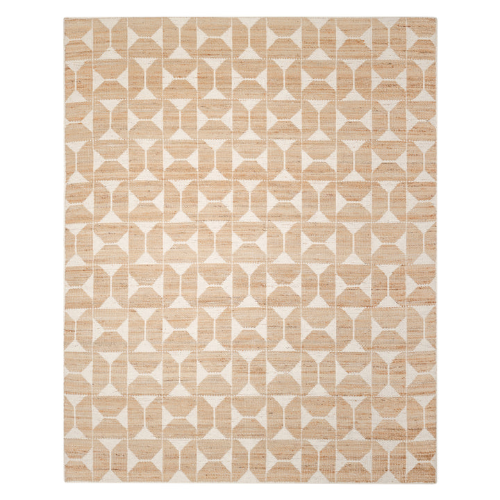 Contemporary Jute Blend Rug Ivory / 8' x 10'