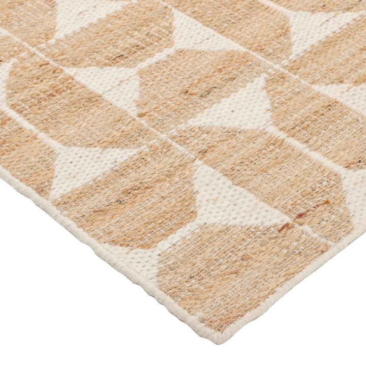 Contemporary Jute Blend Rug Ivory / 8' x 10'