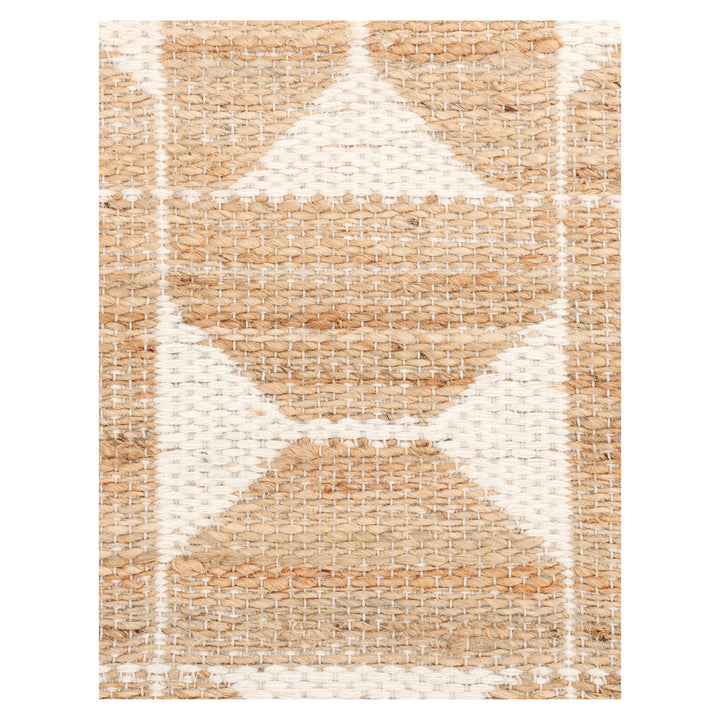 Contemporary Jute Blend Rug Ivory / 8' x 10'