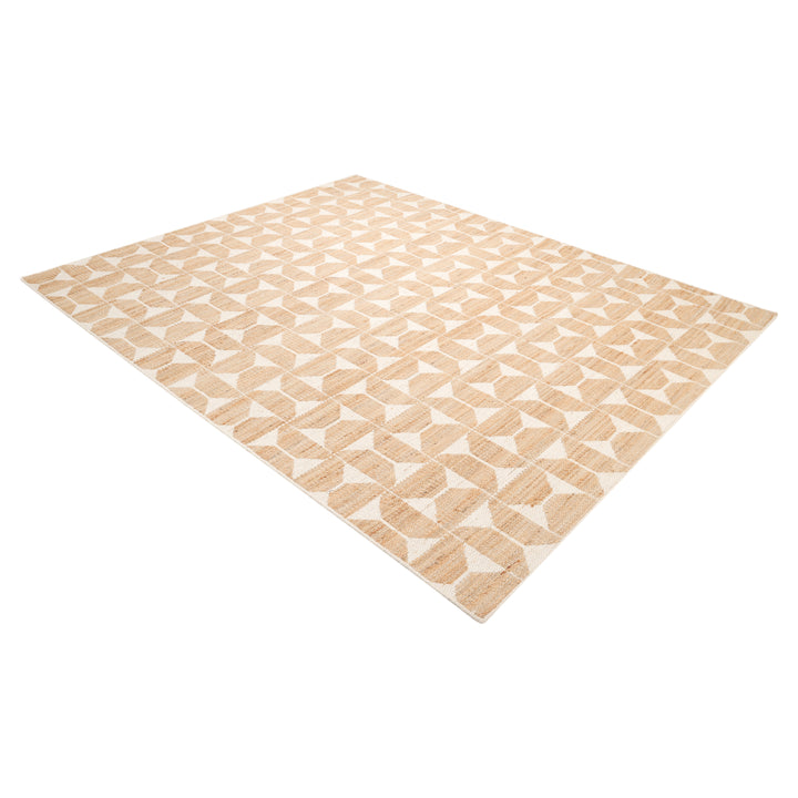 Contemporary Jute Blend Rug Ivory / 8' x 10'