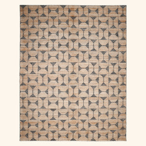 Contemporary Jute Blend Rug Brown / 8' x 10'