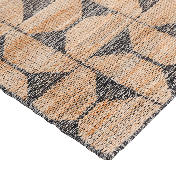 Contemporary Jute Blend Rug Brown / 8' x 10'