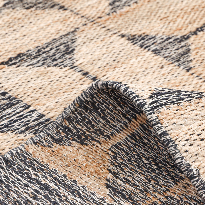 Contemporary Jute Blend Rug Brown / 8' x 10'