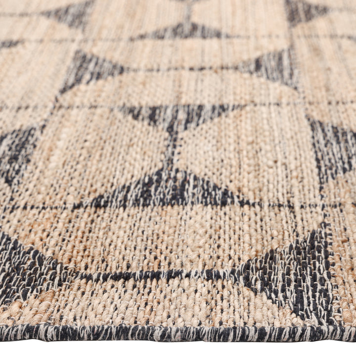 Contemporary Jute Blend Rug Brown / 8' x 10'