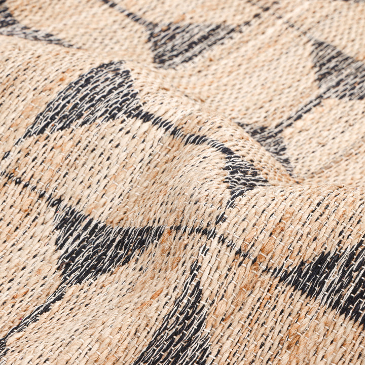 Contemporary Jute Blend Rug Brown / 8' x 10'