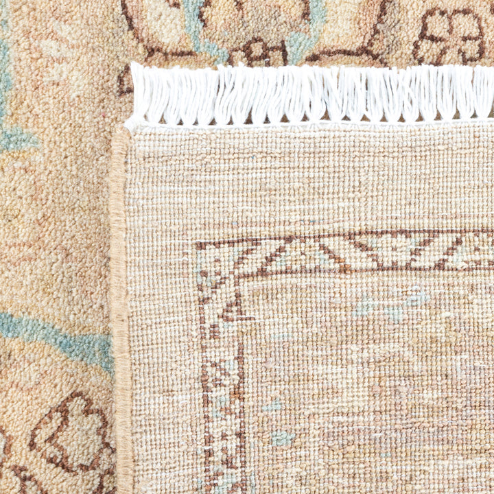 Ivory Traditional Mogul Wool Rug - 10'2" x 14'1"