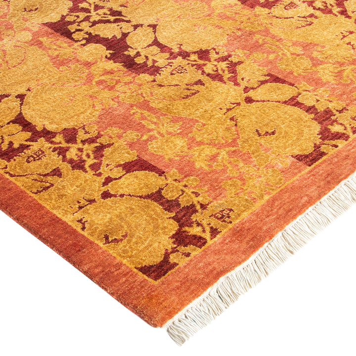 Rose Traditional Mogul Wool Rug - 10'2" x 13'9"
