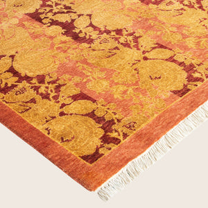Rose Traditional Mogul Wool Rug - 10'2" x 13'9" - hover