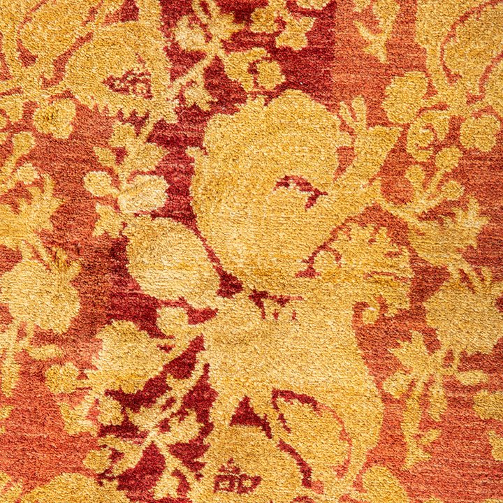 Rose Traditional Mogul Wool Rug - 10'2" x 13'9"