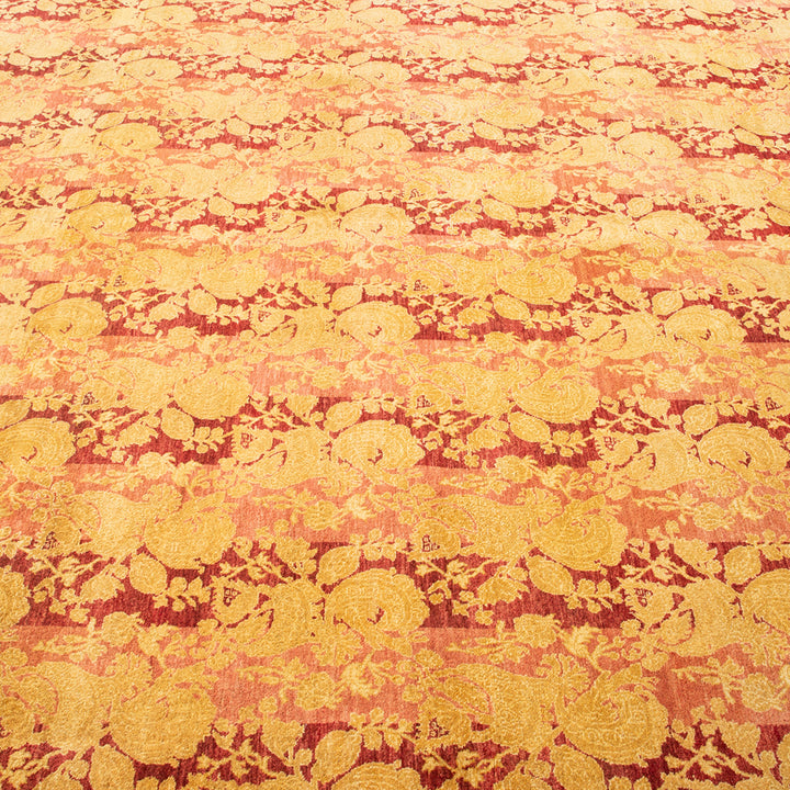 Rose Traditional Mogul Wool Rug - 10'2" x 13'9"