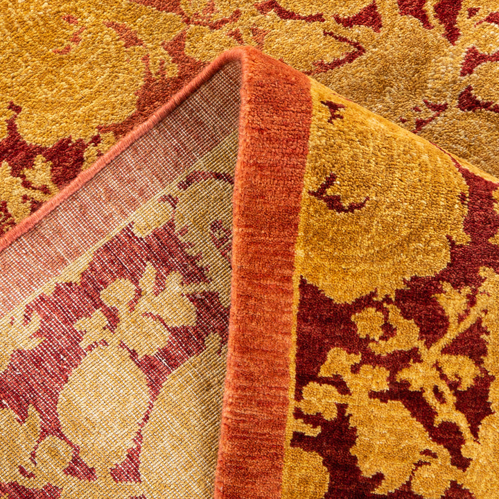 Rose Traditional Mogul Wool Rug - 10'2" x 13'9"