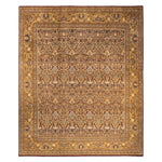 Red Traditional Mogul Wool Rug - 9'10" x 11'3"