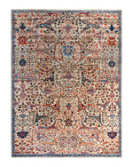 Beige Traditional Serapi Wool Rug - 9'1" x 11'11"