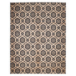 Brown Transitional Jute Cotton Blend Rug 8' x 10'