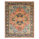 Red Traditional Wool Rug 8' x 10'