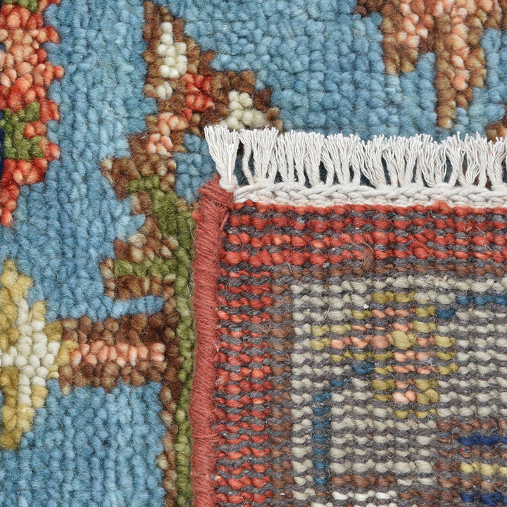 Red Traditional Wool Rug 8' x 10'