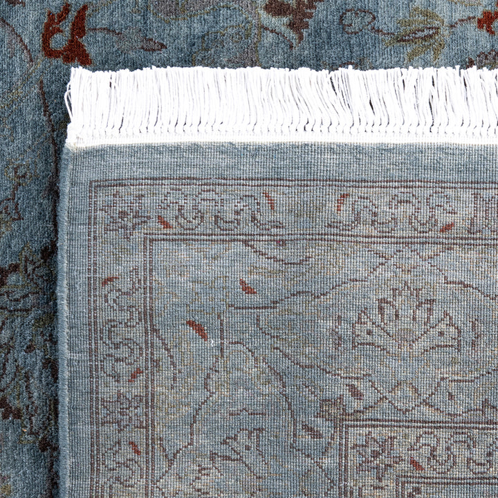 Grey Overdyed Wool Rug - 4'2" x 6'2"