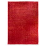 Pink Overdyed Wool Rug - 9'10" x 14'1"