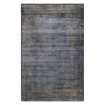Grey Overdyed Wool Rug - 5'3" x 8'2"