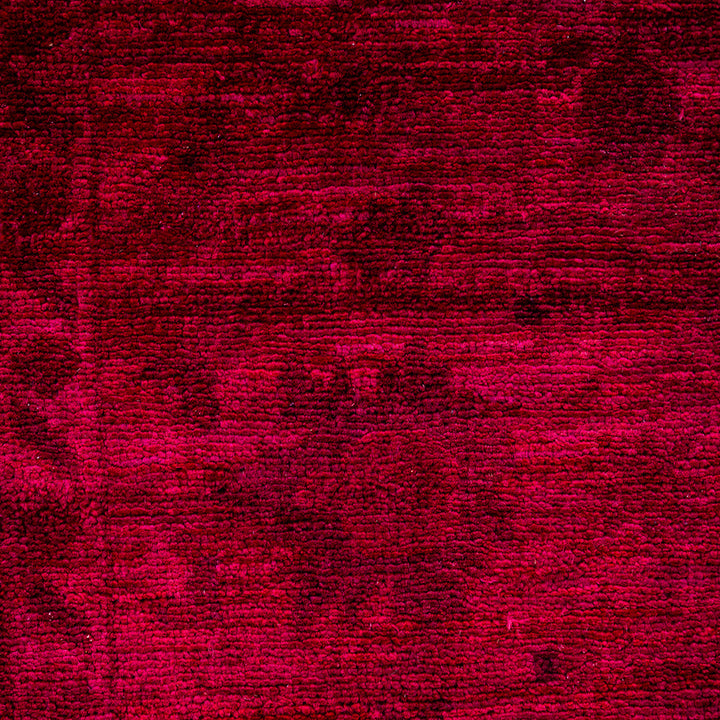 Pink Overdyed Wool Runner - 2'9" x 16'2"
