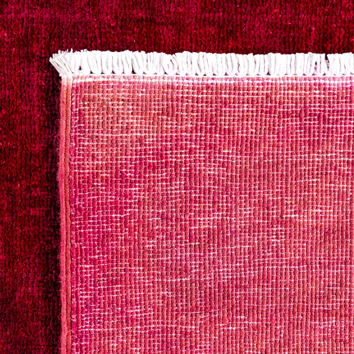 Pink Overdyed Wool Runner - 2'9" x 16'2"
