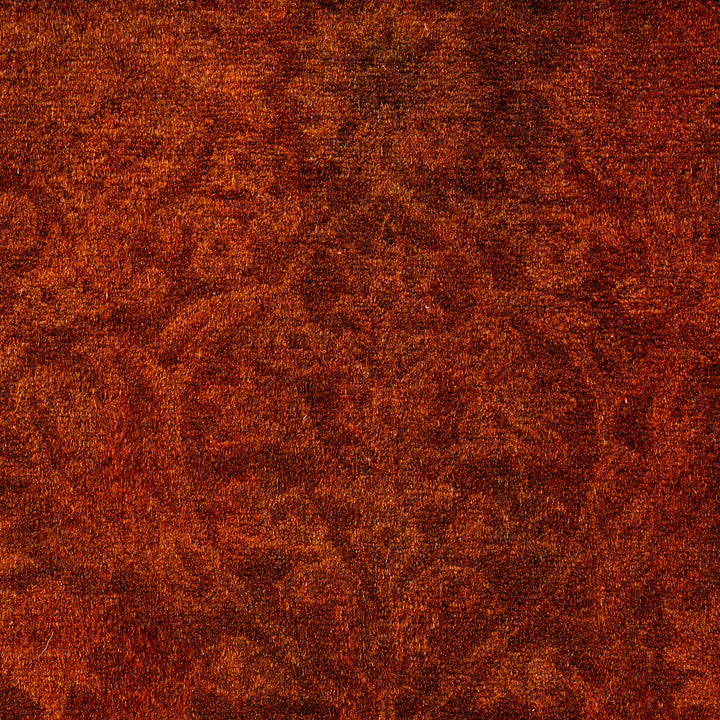 Gold Overdyed Wool Runner - 2'7" x 12'4"