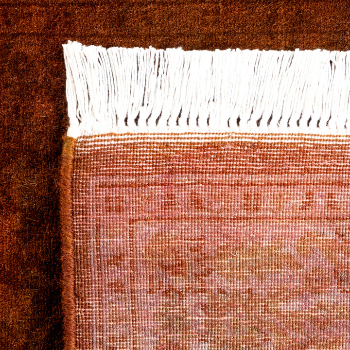 Gold Overdyed Wool Runner - 2'7" x 12'4"