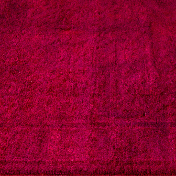 Pink Overdyed Wool Runner - 2'7" x 20'2"
