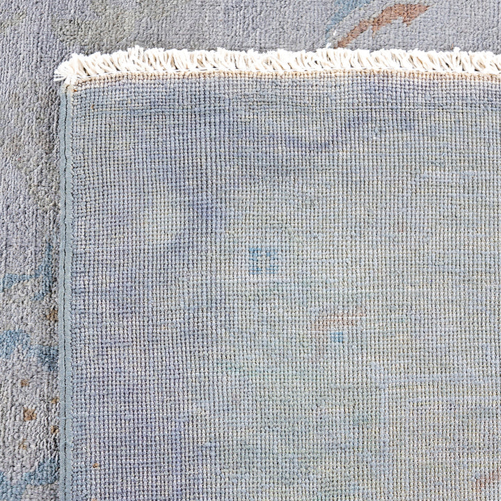 Grey Overdyed Wool Rug - 5'1" x 7'9"