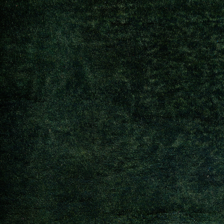 Green Overdyed Wool Runner - 2'5" x 16'4"