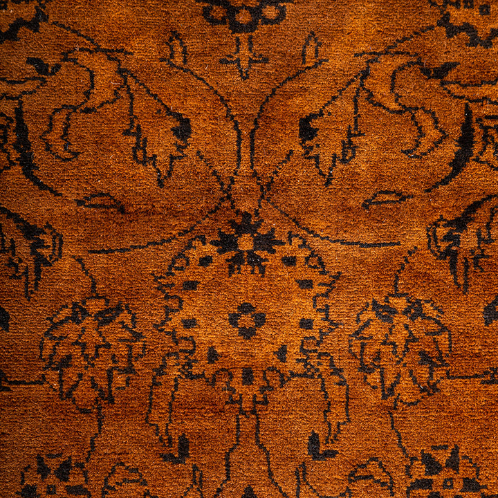 Gold Overdyed Wool Runner - 2'8" x 21'3"