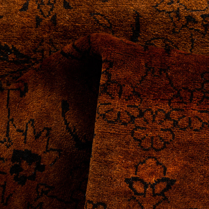 Gold Overdyed Wool Runner - 2'8" x 21'3"