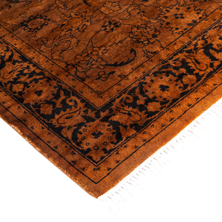 Gold Overdyed Wool Runner - 2'8" x 21'3"