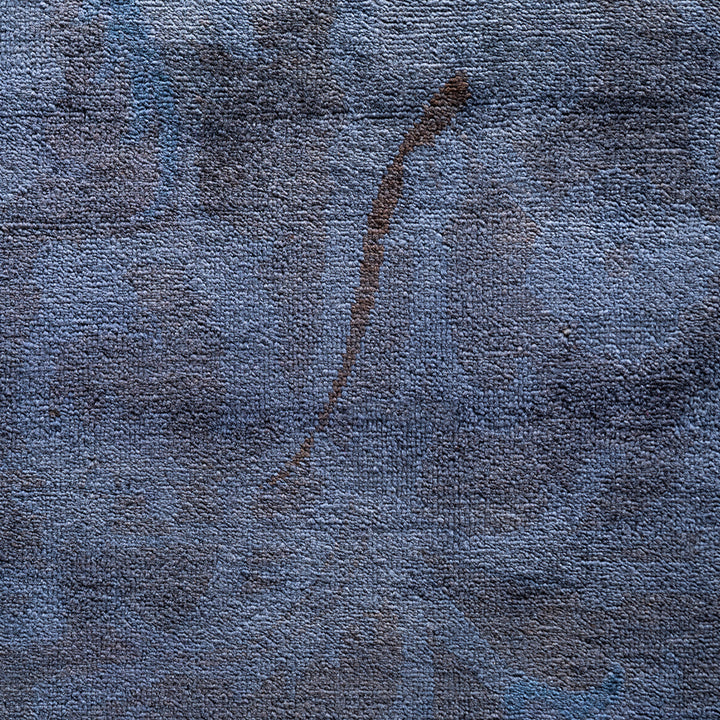 Grey Overdyed Wool Rug - 10'1" x 13'9"