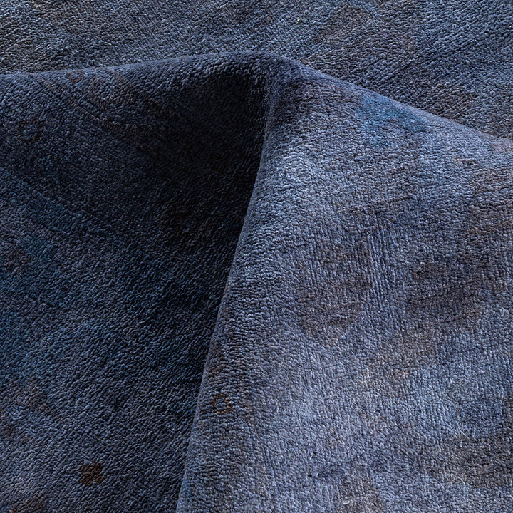 Grey Overdyed Wool Rug - 10'1" x 13'9"