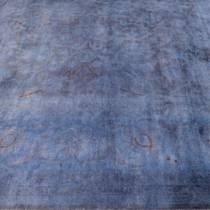 Grey Overdyed Wool Rug - 10'1" x 13'9"
