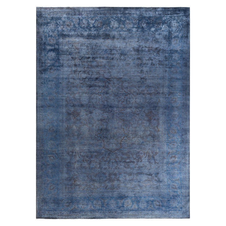 Grey Overdyed Wool Rug - 10'1" x 13'9"