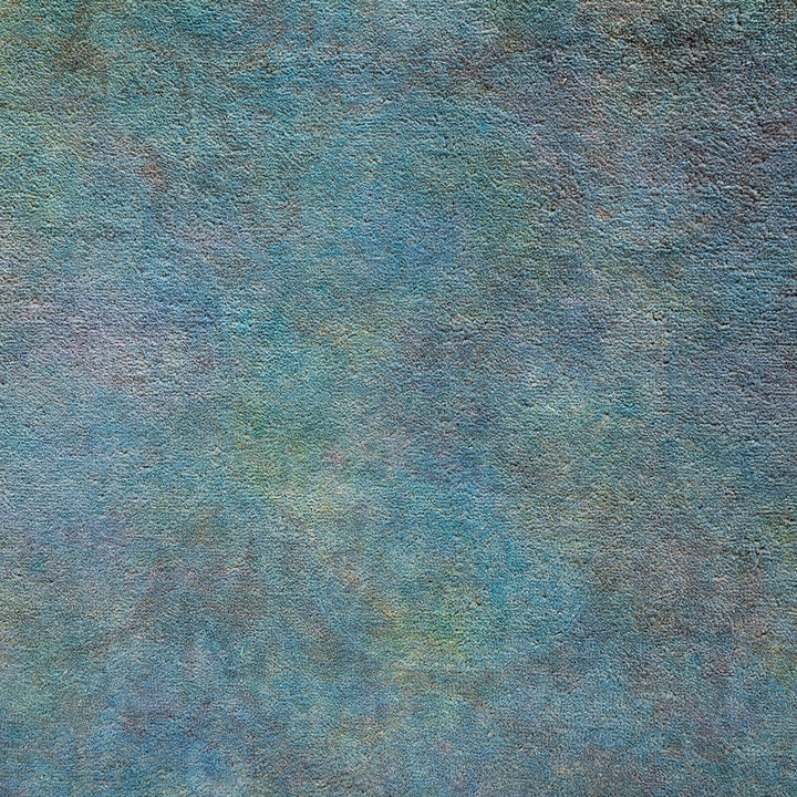 Grey Overdyed Wool Rug - 4'9" x 7'