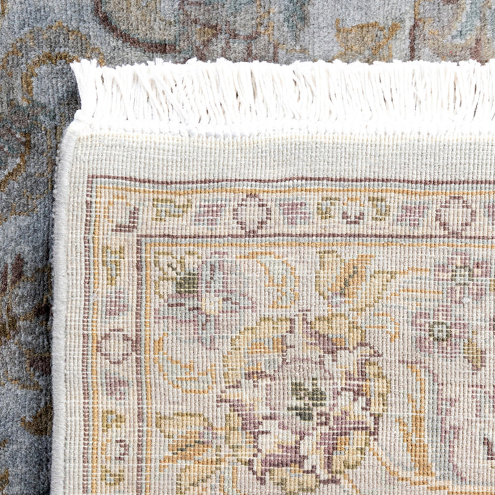 Grey Overdyed Wool Rug - 4'2" x 6'2"