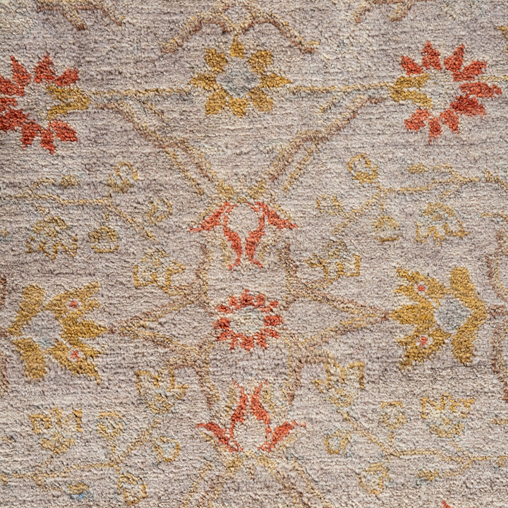 Grey Overdyed Wool Runner - 2'8" x 12'